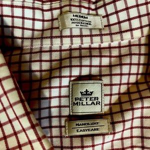 Peter Millar, dress shirt University of South Carolina logo on cuff
